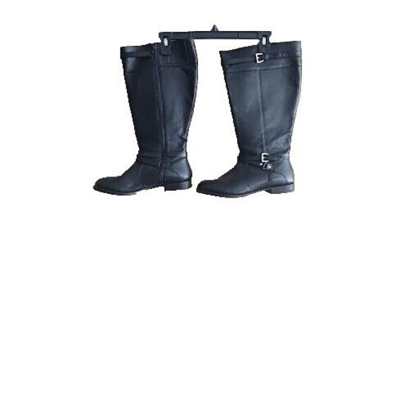 Comfort View The Janis Tall Double Buckle Knee High Boots Size 8W - Picture 2 of 5